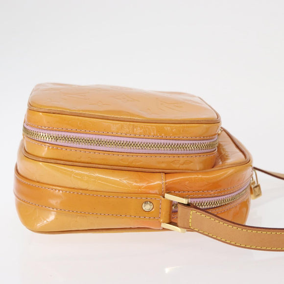 LOUIS VUITTON Monogram Vernis Wooster Bag Marshmallow Pink M91037 LV Auth 163360