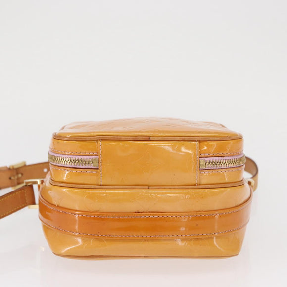 LOUIS VUITTON Monogram Vernis Wooster Bag Marshmallow Pink M91037 LV Auth 163360