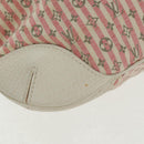 LOUIS VUITTON Mini Lin Croisette Marina PM Bag Pink White M95495 LV Auth 163361V-16