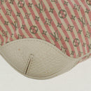 LOUIS VUITTON Mini Lin Croisette Marina PM Bag Pink White M95495 LV Auth 163361V-18