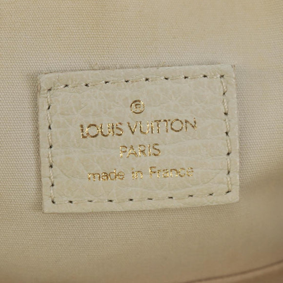 LOUIS VUITTON Mini Lin Croisette Marina PM Bag Pink White M95495 LV Auth 163361V