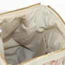 LOUIS VUITTON Mini Lin Croisette Marina PM Bag Pink White M95495 LV Auth 163361V-23