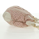 LOUIS VUITTON Mini Lin Croisette Marina PM Bag Pink White M95495 LV Auth 163361V-4