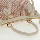 LOUIS VUITTON Mini Lin Croisette Marina PM Bag Pink White M95495 LV Auth 163361V-6