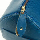 LOUIS VUITTON Epi Speedy 35 Hand Bag Toledo Blue M42995 LV Auth 163363V-10