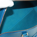 LOUIS VUITTON Epi Speedy 35 Hand Bag Toledo Blue M42995 LV Auth 163363V-11