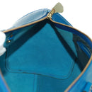 LOUIS VUITTON Epi Speedy 35 Hand Bag Toledo Blue M42995 LV Auth 163363V-20