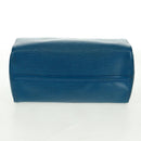 LOUIS VUITTON Epi Speedy 35 Hand Bag Toledo Blue M42995 LV Auth 163363V-5