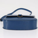 LOUIS VUITTON Epi Saint Cloud GM Shoulder Bag Toledo Blue M52195 LV Auth 163371-5
