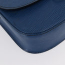 LOUIS VUITTON Epi Saint Cloud GM Shoulder Bag Toledo Blue M52195 LV Auth 163371-16