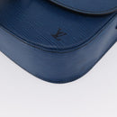 LOUIS VUITTON Epi Saint Cloud GM Shoulder Bag Toledo Blue M52195 LV Auth 163371-17