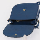 LOUIS VUITTON Epi Saint Cloud GM Shoulder Bag Toledo Blue M52195 LV Auth 163371-21