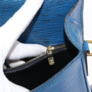 LOUIS VUITTON Epi Saint Cloud GM Shoulder Bag Toledo Blue M52195 LV Auth 163371-10