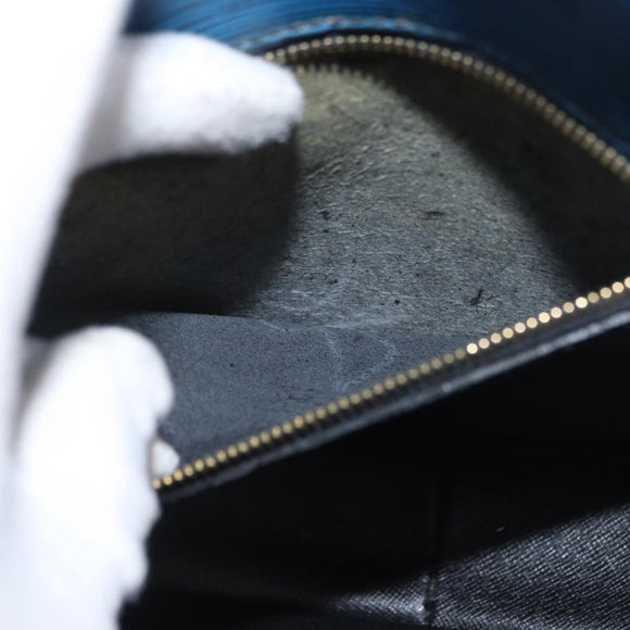 LOUIS VUITTON Epi Saint Cloud GM Shoulder Bag Toledo Blue M52195 LV Auth 163371