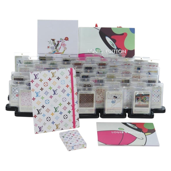 LOUIS VUITTON Trading Cards Takashi Murakami Multicolor LV Auth 163373SM