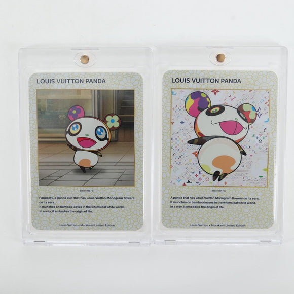 LOUIS VUITTON Trading Cards Takashi Murakami Multicolor LV Auth 163373SM