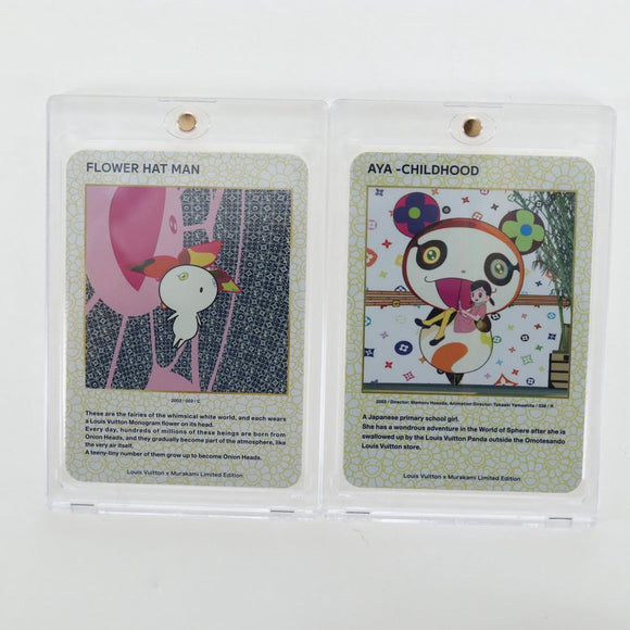 LOUIS VUITTON Trading Cards Takashi Murakami Multicolor LV Auth 163373SM