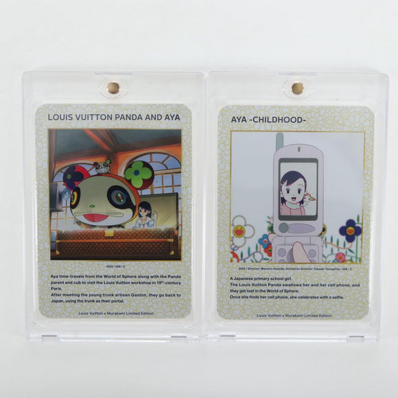 LOUIS VUITTON Trading Cards Takashi Murakami Multicolor LV Auth 163373SM