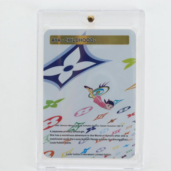 LOUIS VUITTON Trading Cards Takashi Murakami Multicolor LV Auth 163373SM