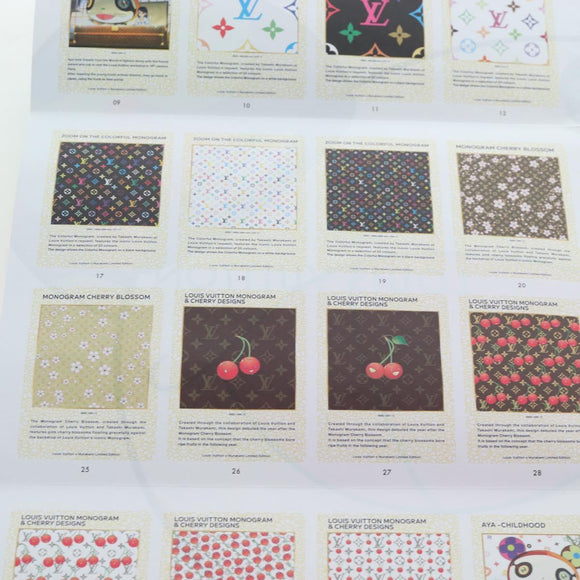 LOUIS VUITTON Trading Cards Takashi Murakami Multicolor LV Auth 163373SM