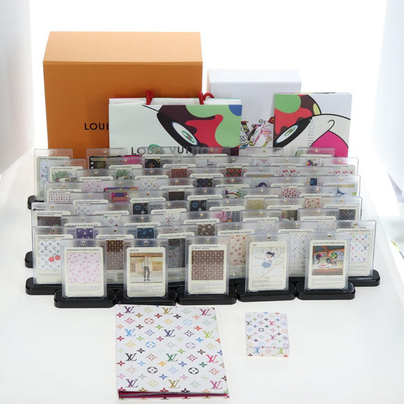 LOUIS VUITTON Trading Cards Takashi Murakami Multicolor LV Auth 163373SM