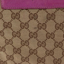 GUCCI GG Canvas Abbey Backpack Beige Gold 141642 Auth 163377-4