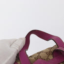 GUCCI GG Canvas Abbey Backpack Beige Gold 141642 Auth 163377-9