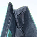 BVLGARI Shoulder Bag Patent leather Light Blue Silver Auth 163382-18