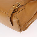 GUCCI Bamboo Backpack Leather Brown Gold 003 2058 0016 Auth 163387-18