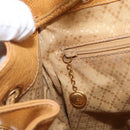 GUCCI Bamboo Backpack Leather Brown Gold 003 2058 0016 Auth 163387-27