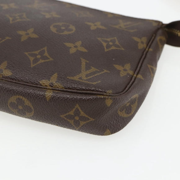 LOUIS VUITTON Monogram Pochette Accessoires Pouch M51980 LV Auth 163388