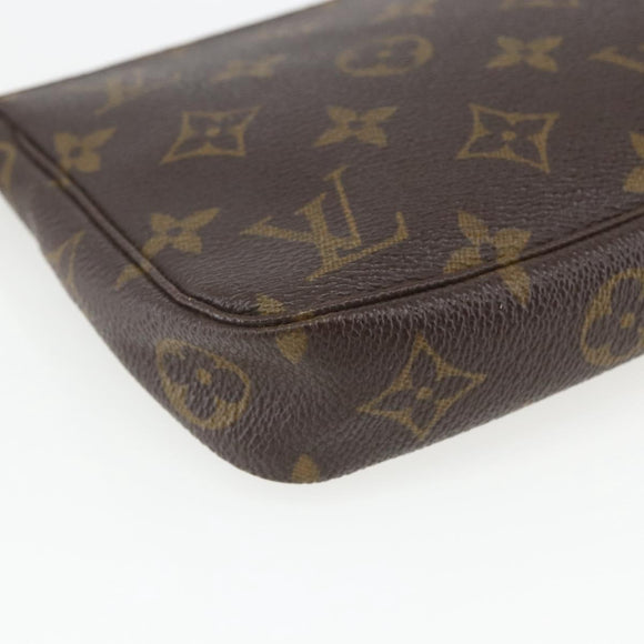 LOUIS VUITTON Monogram Pochette Accessoires Pouch M51980 LV Auth 163388