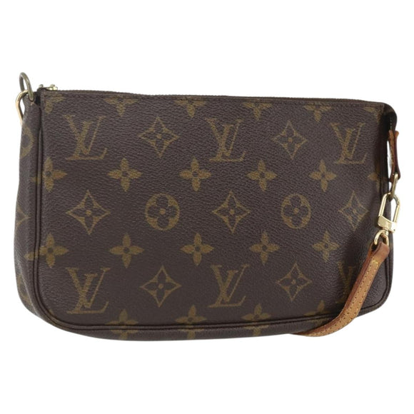 LOUIS VUITTON Monogram Pochette Accessoires Pouch M51980 LV Auth 163388