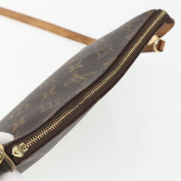 LOUIS VUITTON Monogram Pochette Accessoires Pouch M51980 LV Auth 163388