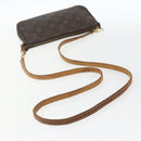 LOUIS VUITTON Monogram Pochette Accessoires Pouch M51980 LV Auth 163388-7