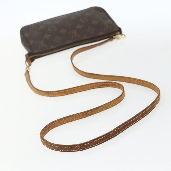 LOUIS VUITTON Monogram Pochette Accessoires Pouch M51980 LV Auth 163388