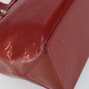 LOUIS VUITTON Vernis Wilshire PM Hand Bag Pomme D'amour M93642 LV Auth 163391-16