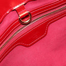 LOUIS VUITTON Vernis Wilshire PM Hand Bag Pomme D'amour M93642 LV Auth 163391-10