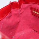 LOUIS VUITTON Vernis Wilshire PM Hand Bag Pomme D'amour M93642 LV Auth 163391-19