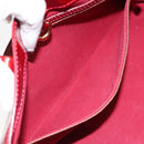 LOUIS VUITTON Vernis Wilshire PM Hand Bag Pomme D'amour M93642 LV Auth 163391-20
