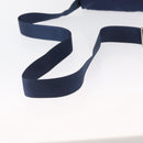 PRADA Shoulder Bag Nylon Navy Silver Auth 163395-7
