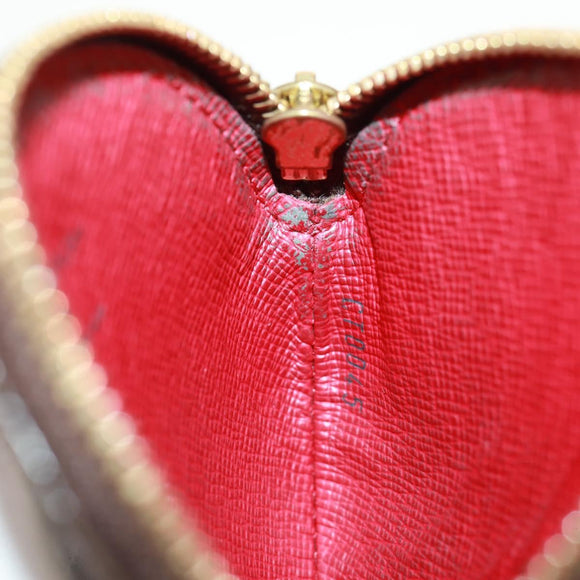 LOUIS VUITTON Monogram Cherry Porte Monnaie Ron Coin Purse M95043 Auth 163404V