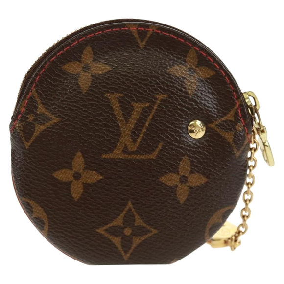 LOUIS VUITTON Monogram Cherry Porte Monnaie Ron Coin Purse M95043 Auth 163404V