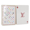 LOUIS VUITTON Monogram Multicolor Playing Cards Black White LV Auth 163406SAM-1