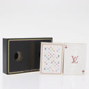 LOUIS VUITTON Monogram Multicolor Playing Cards Black White LV Auth 163406SAM-6