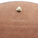 LOUIS VUITTON Damier Ebene Buton De Manchette Fleur Case M65055 LV Auth 163407V-17