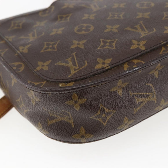 LOUIS VUITTON Monogram Saint Cloud GM Shoulder Bag M51242 LV Auth 163427