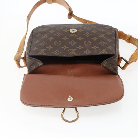 LOUIS VUITTON Monogram Saint Cloud GM Shoulder Bag M51242 LV Auth 163427