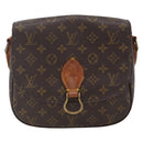 LOUIS VUITTON Monogram Saint Cloud GM Shoulder Bag M51242 LV Auth 163427-13