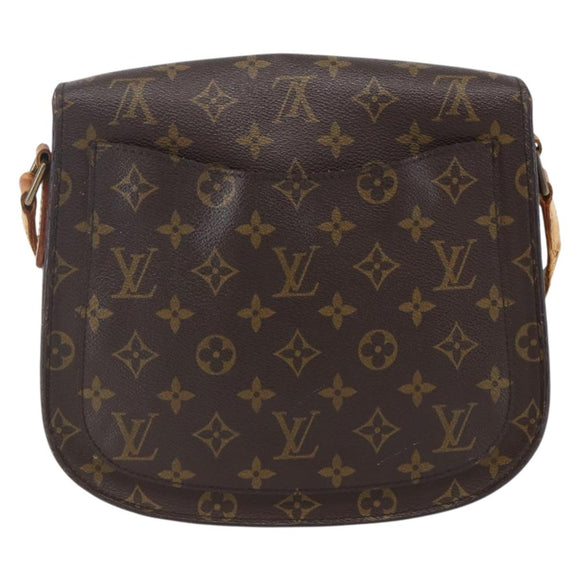 LOUIS VUITTON Monogram Saint Cloud GM Shoulder Bag M51242 LV Auth 163427